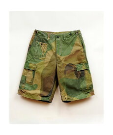 Nigel Cabourn MAN / アーミーカーゴショーツ - フェードカモ ナイジェル・ケーボン パンツ その他のパンツ グリーン【送料無料】