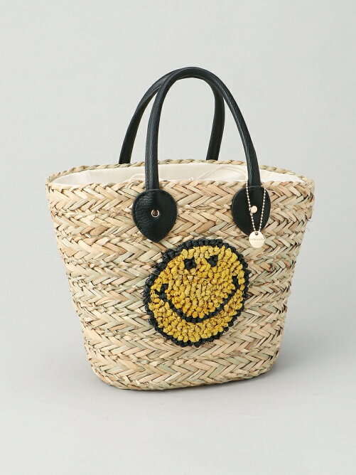 Un Billion L カシュカシュ Cachecache スマイルラフィア刺繍カゴバック Rakuten Fashion 楽天ファッション 旧楽天ブランドアベニュー R