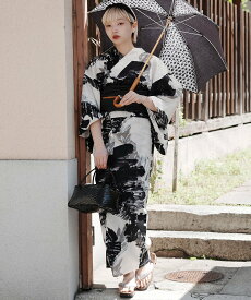 Nico@ntique ニコアンティーク 浴衣 3点セット 芭蕉の白日夢 Fサイズ ウタタネ 着物・浴衣・和装小物 浴衣【送料無料】