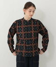 【45周年限定】ギャザーブラウス/リバティプリント/Afternoon Tea Original Tartans