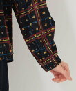【45周年限定】ギャザーブラウス/リバティプリント/Afternoon Tea Original Tartans