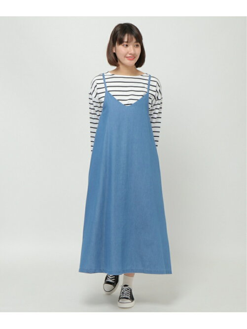 Lbc テンセルデニム2wayキャミワンピ Rakuten Fashion 楽天ファッション 旧楽天ブランドアベニュー Cc6076