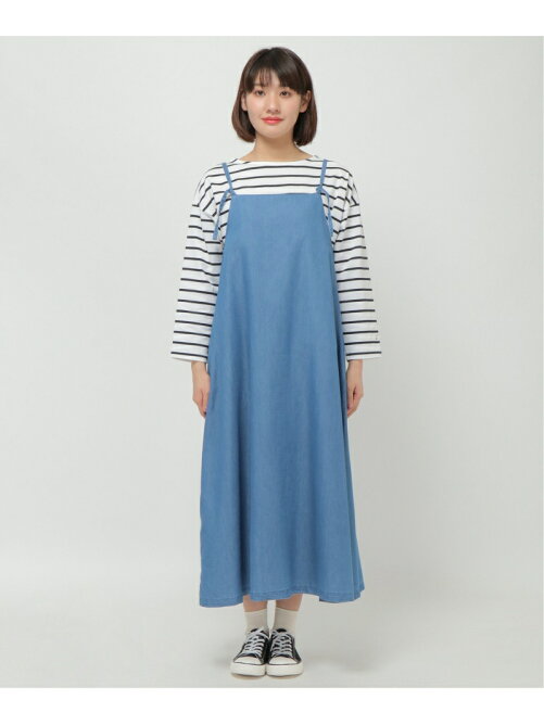 Lbc テンセルデニム2wayキャミワンピ Rakuten Fashion 楽天ファッション 旧楽天ブランドアベニュー Cc6076