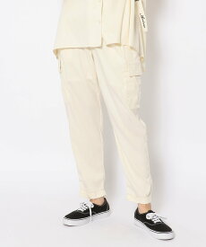 【SALE／50%OFF】AVIREX TENCEL CARGO PANTS/ テンセルカーゴパンツ アヴィレックス パンツ その他のパンツ ホワイト ブラック グリーン【送料無料】