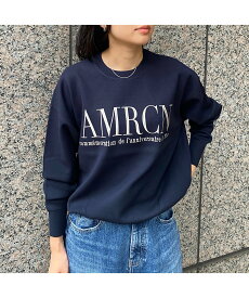 Rouge vif la cle 【AMERICANA*MICA&DEAL/ アメリカーナ*マイカ】ロゴニット ルージュ・ヴィフ ラクレ トップス ニット グレー ブラウン ネイビー【送料無料】