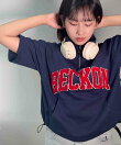 0『ポケット付き』『ハーフジップジップ』袖ワッペン半袖トップス