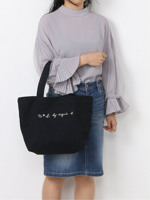 Agnes B To B By Agnes B W Wi03 Sac ロゴトートバッグ Rakuten Fashion 楽天ファッション 旧楽天ブランドアベニュー Az0078