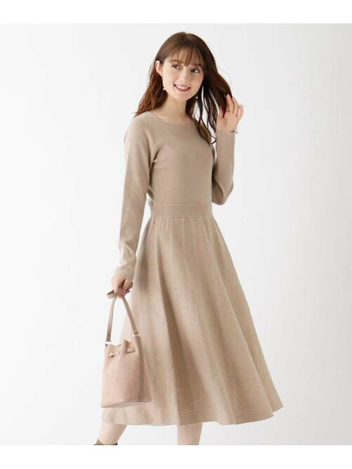 Index 36 S Web限定サイズ 総針ジャカードニットワンピース Rakuten Fashion 楽天ファッション 旧楽天 ブランドアベニュー Bq8078
