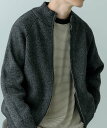 【SALE／60%OFF】URBAN RESEARCH ITEMS マシンウォシャブルマシュマロドライバーズニット アーバンリサーチアイテムズ トップス カーディガン ブラック ブラウン