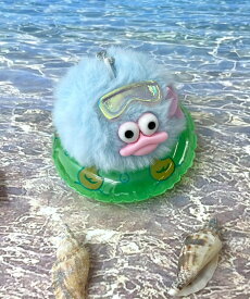 WEGO LADY'S ぷかぷかモンスターぬいぐるみキーホルダー ウィゴー インテリア・生活雑貨 その他のインテリア・生活雑貨 ブラウン パープル ピンク ホワイト