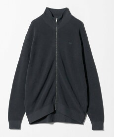 【SALE／30%OFF】BEAUTY&YOUTH UNITED ARROWS ＜LACOSTE for BEAUTY&YOUTH＞ジップ カーディガン ビューティー＆ユース　ユナイテッドアローズ トップス カーディガン グレー ブラック【送料無料】