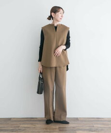 【SALE／50%OFF】URBAN RESEARCH ITEMS 『イージーケア』ボンディングベストセットアップ アーバンリサーチアイテムズ スーツ・フォーマル セットアップスーツ ブルー ブラウン【送料無料】