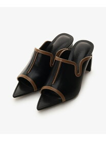 【SALE／50%OFF】SAMANTHAVEGA パイピングミュール【S】 サマンサ ベガ パンツ その他のパンツ ホワイト ブラック ベージュ【送料無料】