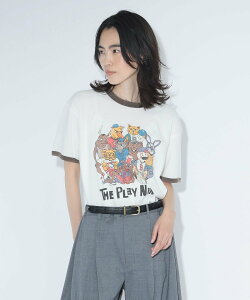 BEAMS BOY �y�ʒ��zHEAR MY NAME * maturely / �v���C���[�Y �v�����g �V���[�g�X���[�u �r�[���X �E�C���� �g�b�v�X �J�b�g�\�[�ET�V���c �z���C�g�y���������z