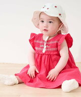 【SALE／30%OFF】petit main 【リンク】いちご刺しゅうOPロンパース ナルミヤオンライン マタニティウェ…