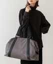 【SALE／30%OFF】aroco ナイロン2wayボストンバッグ ヴィータフェリーチェ バッグ ボストンバッグ ブラック グレー ブラウン【送料無料】