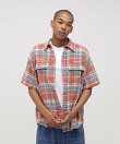 《AVIREX × UNIVERSAL OVERALL》POSTAL FLANNEL SHIRT