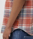《AVIREX × UNIVERSAL OVERALL》POSTAL FLANNEL SHIRT