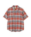 《AVIREX × UNIVERSAL OVERALL》POSTAL FLANNEL SHIRT
