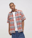 《AVIREX × UNIVERSAL OVERALL》POSTAL FLANNEL SHIRT