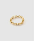 SYMPATHY OF SOUL / シンパシー・オブ・ソウル GROOVE AZUKI CHAIN RING(ゴールド)