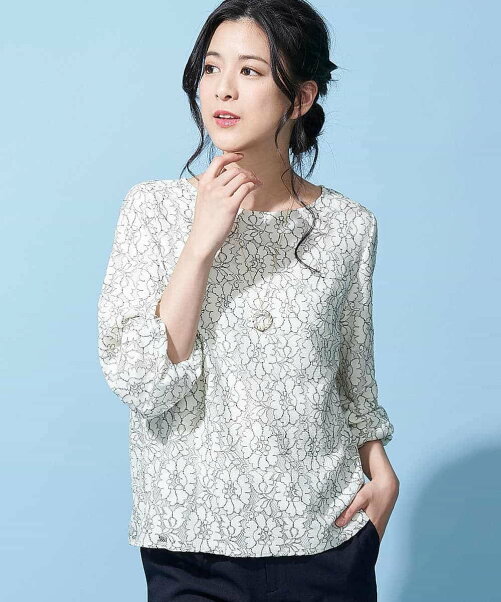 Ofuon フラワーレースブラウス Rakuten Fashion 楽天ファッション 旧楽天ブランドアベニュー Ad80