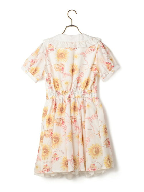 Liz Lisa ひまわり パフェ柄ワンピース Rakuten Fashion 楽天 Liz Lisa ひまわり パフェ柄ワンピース Rakuten Fashion 楽天