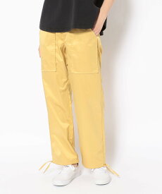 【SALE／60%OFF】AVIREX ヴィンテージサテン ストレッチ パンツ/VINTAGE SATIN STRETCH PANT アヴィレックス パンツ その他のパンツ イエロー ホワイト ピンク【送料無料】