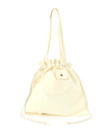 【SALE／30%OFF】Aimoon (W)キャンバス 巾着バッグ韓国 トートバッグ ミニミニストア バッグ トートバッグ ホワイト