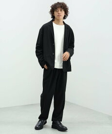 【SALE／50%OFF】BEAMS HEART MEN BEAMS HEART / 2ボタン ジャケット&パンツ (セットアップ) ビームス ハート ジャケット・アウター テーラードジャケット・ブレザー ブラック ネイビー【送料無料】