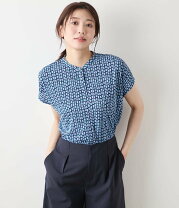 楽天市場】幾何学（カラーブルー）（トップス｜レディースファッション 