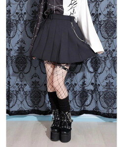 NOEMIE [��42cm]�`�F�[���t�������[�X�v���[�c�X�J�[�g �m�G�~�[ �X�J�[�g �~�j�X�J�[�g �u���b�N �O���[ �u���[ ���b�h �z���C�g