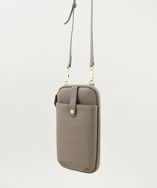 【SALE／60%OFF】styiro styiro/本革レザー携帯ポシェット/スナップボタン付き イストワール バッグ ショルダーバッグ ホワイト ブラック グレー ブラウン ピンク【送料無料】