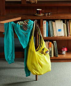 NANGA 別注 POCKETABLE SHOULDER BAG ポケッタブル ショルダーバッグ フリークスストア バッグ ショルダーバッグ ブルー グレー イエロー ブラック【送料無料】