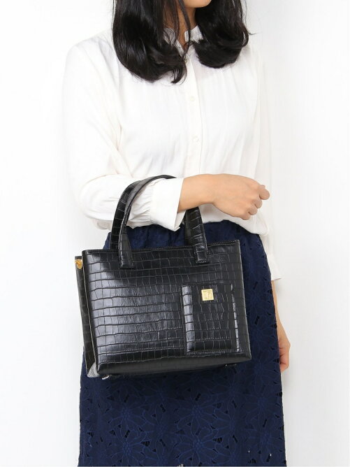 Samantha Thavasa St Melissa ハンドルバッグ クロコ調 Rakuten Fashion 楽天ファッション 旧楽天ブランドアベニュー Ag4084