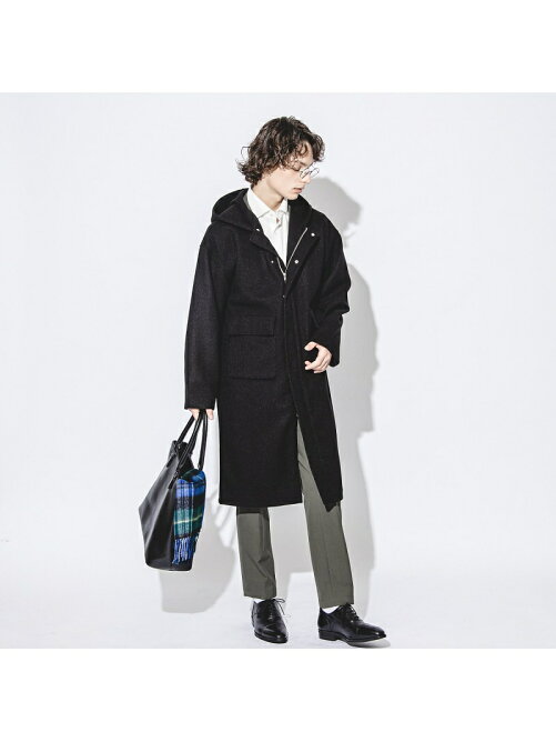 Abahouse 展開店舗限定 ニット メルトン フード コート Rakuten Fashion 楽天ファッション 旧楽天ブランドアベニュー Cd8084