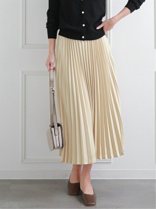 Clear サテンプリーツスカート Rakuten Fashion 楽天ファッション 旧楽天ブランドアベニュー Cp3084