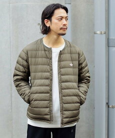 B:MING by BEAMS DANTON / Inner Down Crew ビーミング ライフストア バイ ビームス ジャケット・アウター ダウンジャケット・ダウンベスト ブラック ベージュ カーキ ネイビー【送料無料】