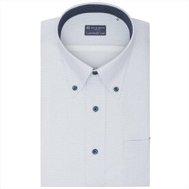 BRICK HOUSE by Tokyo Shirts 【Layered Cool】 ボタンダウン 半袖 形態安定 ワイシャツ BM01J203AB46B1M-12 トーキョーシャツ スーツ・フォーマル Yシャツ・カッターシャツ ブルー【送料無料】