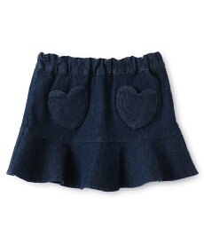 petit main ハートポケットスカパン ナルミヤオンライン パンツ その他のパンツ ネイビー ピンク ブルー ブラウン