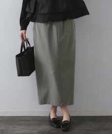 【SALE／40%OFF】OPAQUE.CLIP 裏起毛イージーナロースカート/ネオサーモ【蓄熱素材/洗濯機洗い可 オペークドットクリップ スカート ロング・マキシスカート グレー ブラウン ブラック