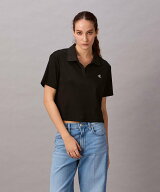 Calvin Klein Jeans Calvin Klein Jeans/(W)【公式ショップ】 カルバンクライン モノロゴ リブ ポロ カル…