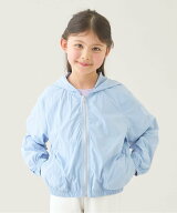 Lycee mine 【太陽から守る】【UVカット・接触冷感】フード付きフルジップパーカ【子供服】【キッズ】【…