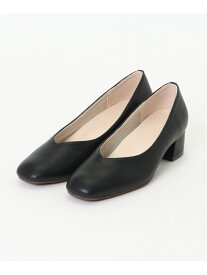 【SALE／30%OFF】ikka スクエアトゥパンプス イッカ シューズ・靴 その他のシューズ・靴 ホワイト ブラック