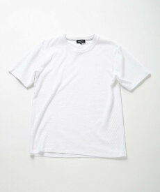 MEN'S BIGI リンクスジャカードシルケットカットソー メンズ ビギ トップス カットソー・Tシャツ ホワイト ネイビー イエロー ブルー【送料無料】