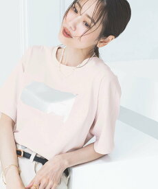 【SALE／46%OFF】GLOBAL WORK 吉高由里子さん着用/リッチクリーンプリントT半袖/147640 グローバルワーク トップス カットソー・Tシャツ ブラック ネイビー ホワイト ピンク