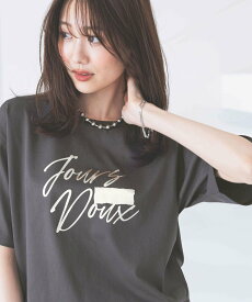 【SALE／28%OFF】GLOBAL WORK 吉高由里子さん着用/リッチクリーンプリントT半袖/147640 グローバルワーク トップス カットソー・Tシャツ ブラック ネイビー ホワイト ピンク