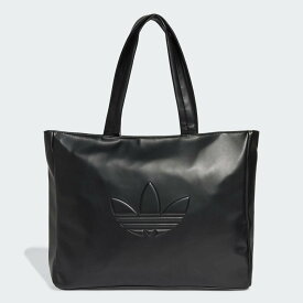 【SALE／20%OFF】adidas 【公式】アディダス adidas ポリウレタン ショッパーバッグ アウトライントレフォイル アディダス バッグ その他のバッグ ブラック【送料無料】