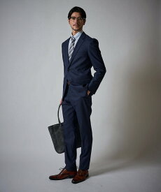 【SALE／55%OFF】TETE HOMME ウール調 ストレッチウォッシャブル スリムフィットスーツ テットオム スーツ・フォーマル セットアップスーツ グレー ネイビー ブラック【送料無料】