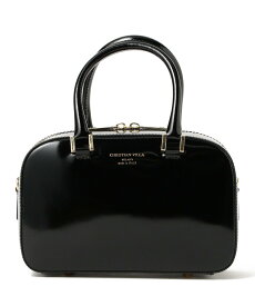 Demi-Luxe BEAMS CHRISTIAN VILLA / スクエア ボストン バッグS* デミルクス ビームス バッグ トートバッグ ブラック【送料無料】